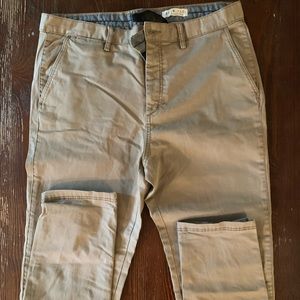 Men’s Slim Light Khaki Chino Pants